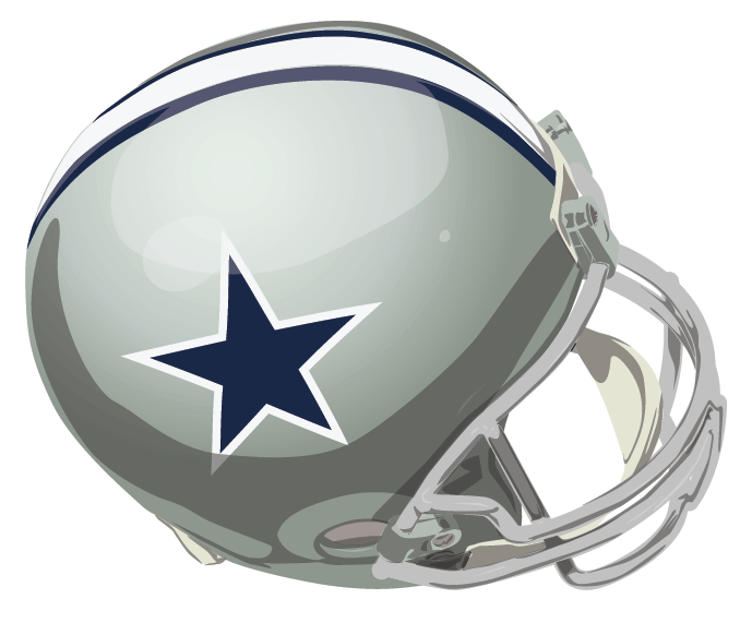 Dallas Cowboys 1964-1966 Helmet t shirts DIY iron ons